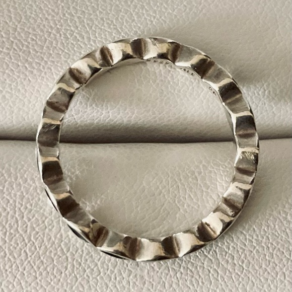 Pandora EUC Signed S925 Ale Better Together Enamel Ring 7.5 - Picture 2 of 6